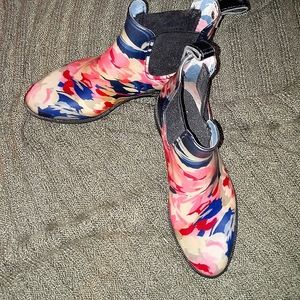 Jonles Multicolor Ankle length Rain Boots